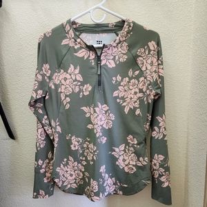 Title Nine LS swim top, sz Small